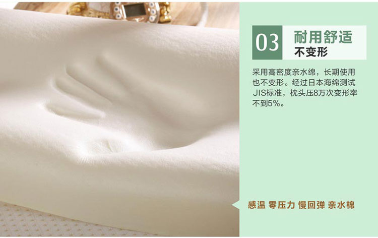 佳爽CL1 旅行車(chē)用枕頭 慢回彈飛機(jī)枕 親水記憶棉枕芯 可趴睡腰墊平躺靠背
